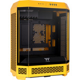 Thermaltake The Tower 600 Bumblebee, Tower-Gehäuse dunkelgelb, Tempered Glass x 3