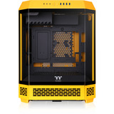 Thermaltake The Tower 600 Bumblebee, Tower-Gehäuse dunkelgelb, Tempered Glass x 3