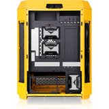 Thermaltake The Tower 600 Bumblebee, Tower-Gehäuse dunkelgelb, Tempered Glass x 3