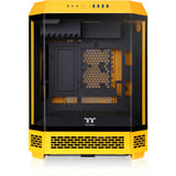 Thermaltake The Tower 600 , Tower-Gehäuse dunkelgelb, Tempered Glass x 3