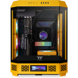 Thermaltake The Tower 600 , Tower-Gehäuse dunkelgelb, Tempered Glass x 3