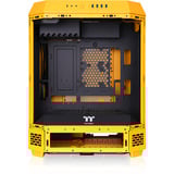 Thermaltake The Tower 600 , Tower-Gehäuse dunkelgelb, Tempered Glass x 3