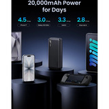 UGREEN PB312 20.000mAh 22.5W Powerbank schwarz