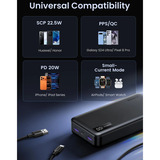 UGREEN PB312 20.000mAh 22.5W Powerbank schwarz