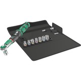 Wera Drehmomentschlüssel Safe-Torque A1 Set 1, 10‑teilig schwarz/grün, 1/4" Vierkant, 2-12 Nm