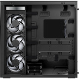 ARCTIC Xtender , Tower-Gehäuse schwarz (matt), Tempered Glass x 2 (getönt)