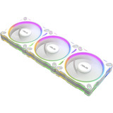 ASUS Prime MR120 ARGB Reverse Fan, Gehäuselüfter weiß, 120 mm