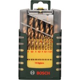 Bosch HSS-TiN-Metallbohrer-Satz, 19-teilig grün