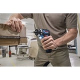 Bosch Professional Akku-Bohrschrauber GSR 12V-32 FC Professional, 12Volt blau/schwarz, 2x Li-Ionen Akku 2,0Ah, L-BOXX, Metallbohrfutteraufsatz, Winkelaufsatz, Exzenteraufsatz 