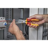 Bosch Professional VDE-Elektrikerkoffer, 37-teilig, Werkzeug-Set rot/gelb, L-BOXX 136