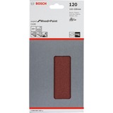 Bosch Schleifblatt C430 Expert for Wood and Paint,115x230mm, K120 10 Stück, für Schwingschleifer