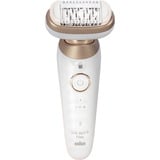 Braun Silk-épil 9-011 3D SensoSmart, Epiliergerät weiß/roségold
