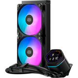 Cooler Master MasterLiquid Core Digital Nex 240 ARGB, Wasserkühlung schwarz