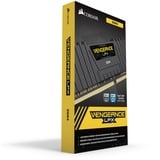 Corsair DIMM 64 GB DDR4-3200 (4x 16 GB) Quad-Kit, Arbeitsspeicher schwarz, CMK64GX4M4E3200C16, Vengeance LPX, INTEL XMP