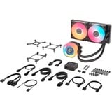 Corsair iCUE LINK TITAN 240 RX LCD RGB, Wasserkühlung schwarz