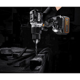 DEWALT Akku-Kombopack DCK200MM2T, 18Volt, im McLaren Design, Werkzeug-Set schwarz/gelb, 2x Li-Ion XR Akku 4Ah, in T STAK Box II, Akku-Schlagbohrschrauber + Akku-Schlagschrauber