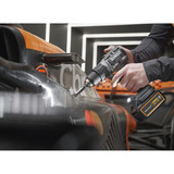 DEWALT Akku-Kombopack DCK200MM2T, 18Volt, im McLaren Design, Werkzeug-Set schwarz/gelb, 2x Li-Ion XR Akku 4Ah, in T STAK Box II, Akku-Schlagbohrschrauber + Akku-Schlagschrauber