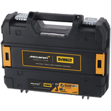 DEWALT Akku-Kombopack DCK200MM2T, 18Volt, im McLaren Design, Werkzeug-Set schwarz/gelb, 2x Li-Ion XR Akku 4Ah, in T STAK Box II, Akku-Schlagbohrschrauber + Akku-Schlagschrauber
