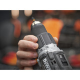 DEWALT Akku-Kombopack DCK200MM2T, 18Volt, im McLaren Design, Werkzeug-Set schwarz/gelb, 2x Li-Ion XR Akku 4Ah, in T STAK Box II, Akku-Schlagbohrschrauber + Akku-Schlagschrauber