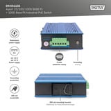 Digitus 4P Gigabit PoE Switch Ind. Unmanaged 1xSFP 