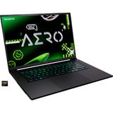 GIGABYTE AERO X16 2WHA3DEC65AP, Gaming-Notebook grau, AMD Ryzen AI 9 HX 370, NVIDIA GeForce RTX 5070, 32 GB DDR5, 2 TB (1 TB SSD & 1 TB SSD), Windows 11 Pro 64-Bit