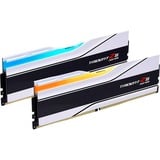 G.Skill DIMM 32 GB DDR5-6400 (2x 16 GB) Dual-Kit, Arbeitsspeicher weiß, F5-6400J3239G16GX2-TZ5NRW, Trident Z5 NEO RGB, AMD EXPO