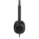 HP Poly Mission 415 Mono-USB-Headset (kabelgebunden)  schwarz, USB Type-C und Type-A, PU-Leder-Ohrpolster (Oberflächenmaterial)