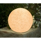 Heitronic Leuchtkugel Mundan granit 200mm, Leuchte grau, mit E27-Fassung, ohne Leuchtmittel