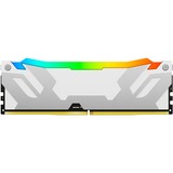 Kingston FURY DIMM 16 GB DDR5-7200  , Arbeitsspeicher weiß, KF572C38RWA-16, Renegade RGB, INTEL XMP