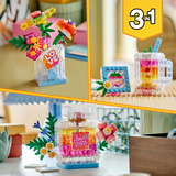 LEGO 31383 Creator 3-in-1 Parfümflasche mit Blumendeko, Konstruktionsspielzeug 