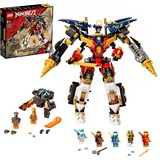 LEGO 71765 NINJAGO Ultrakombi-Ninja-Mech, Konstruktionsspielzeug 4-in-1-Spielzeug mit Spielzeugauto, Jet und Panzer