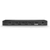 Lindy 4 Port HDMI 18G Splitter, HDMI Splitter schwarz, HDR HDCP 2.2