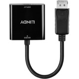 Lindy DisplayPort 1.2 auf HDMI 18G Konverter, Adapter schwarz, aktiv