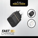 Otterbox EU Wand-Schnelladegerät Premium-Fast Charge, 20W schwarz, USB Power Delivery 3.0, USB-C
