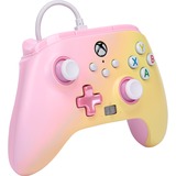PowerA Enhanced Wired Controller for Xbox Series X|S, Gamepad pink/gelb, Pink Lemonade