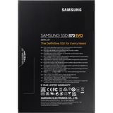 Samsung 870 EVO 2 TB, SSD SATA 6 Gb/s, 2,5", intern