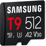 Samsung T9 microSDXC 512 GB, Speicherkarte schwarz