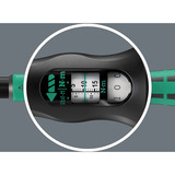 Wera Drehmomentschlüssel mit Durchsteckvierkant Click-Torque Lock A 5 R/L schwarz/grün, Abtrieb 1/4", 2,5 bis 25Nm