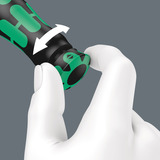 Wera Drehmomentschlüssel mit Durchsteckvierkant Click-Torque Lock A 5 R/L schwarz/grün, Abtrieb 1/4", 2,5 bis 25Nm