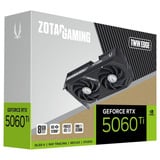 ZOTAC GeForce RTX 5060 Ti Twin Edge 8GB, Grafikkarte DLSS 4, 3x DisplayPort, 1x HDMI 2.1
