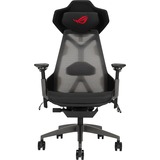 ASUS ROG Destrier Ergo Gaming-Stuhl black schwarz/grau, mobile Gaming-Armstützmodus, Akustikpaneel
