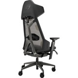 ASUS ROG Destrier Ergo Gaming-Stuhl black schwarz/grau, mobile Gaming-Armstützmodus, Akustikpaneel