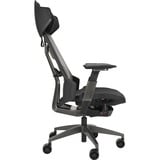 ASUS ROG Destrier Ergo Gaming-Stuhl black schwarz/grau, mobile Gaming-Armstützmodus, Akustikpaneel