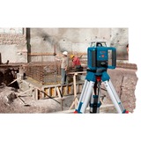 Bosch Professional Rotationslaser GRL 400 H Professional blau, rote Laserlinie, mit Laser-Empfänger LR 1, Baustativ BT 152, im Koffer