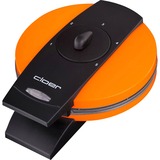 Cloer Waffelautomat 1627-15, Waffeleisen orange/schwarz