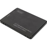 Digitus DA-71118 2,5" Festplatten- Einbaurahmen, Laufwerksgehäuse schwarz, für M.2 oder mSATA