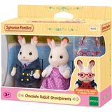 EPOCH Sylvanian Families - Schokoladenhasen Großeltern, Konstruktionsspielzeug 