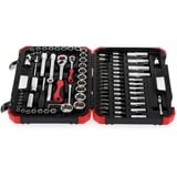 GEDORE Red Steckschlüssel-Satz 1/4" + 1/2", 94-teilig rot/schwarz, mit Umschalt-Knarren, SW 4mm - 32mm