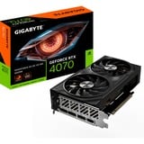 GIGABYTE GeForce RTX 4070 WINDFORCE 2X OC V2 12G, Grafikkarte GDDR6, DLSS 3, 3x DisplayPort, 1x HDMI 2.1