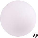Heitronic Solar LED-Kugel Boule 250mm, LED-Leuchte weiß